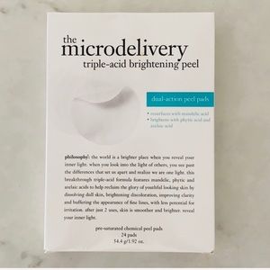 Philosophy microdelivery triple-acid peel pads 25